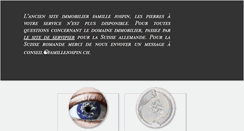 Desktop Screenshot of famillejospin.ch